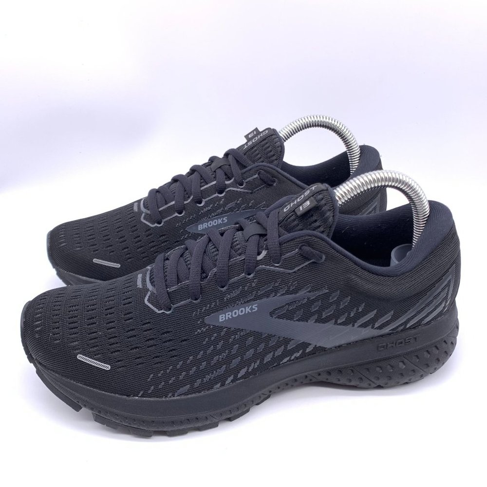 Womens Brooks Black Ghost 13 Running Shoes Sz 8.5